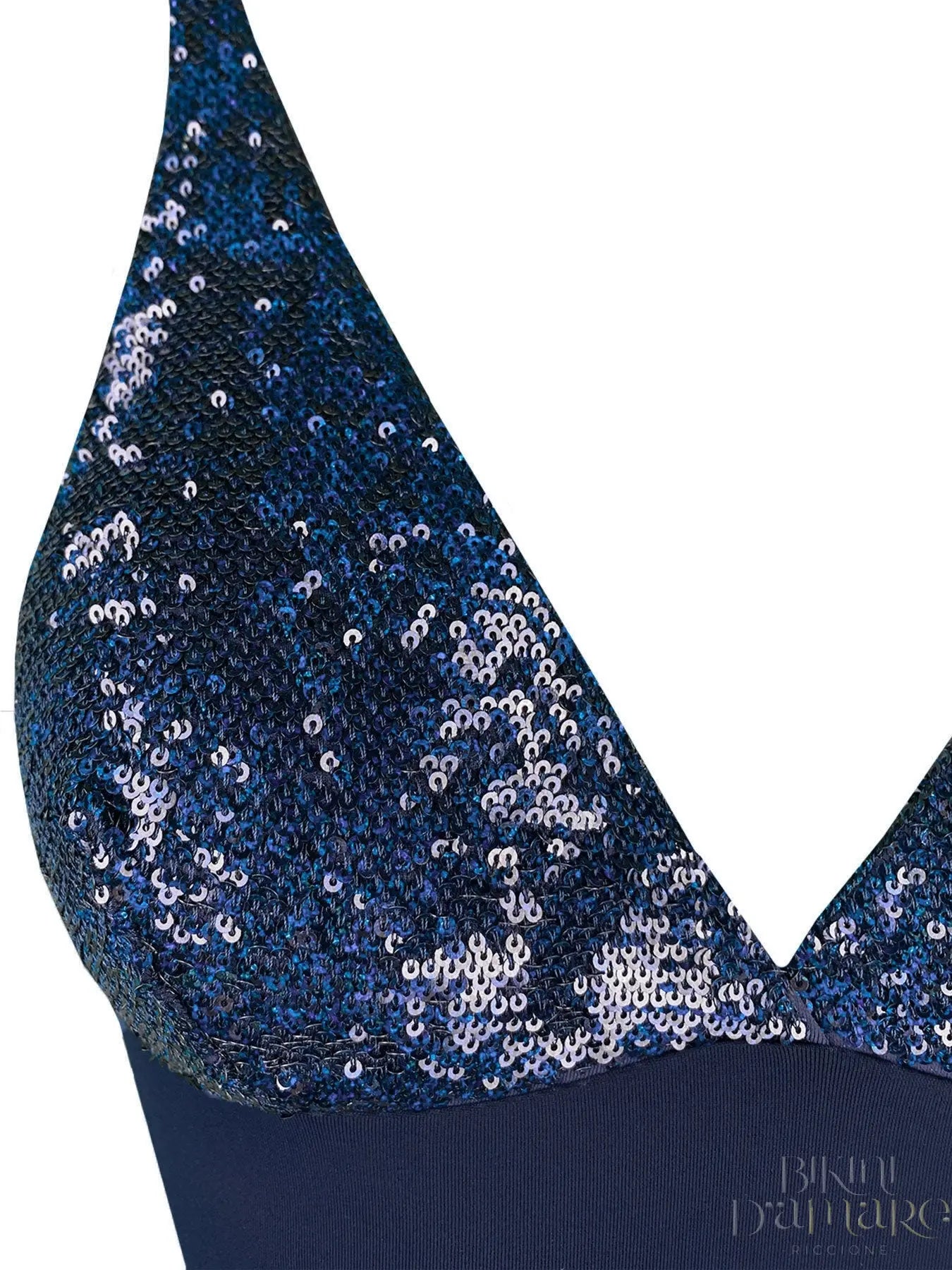 Intero Paillettes Blu Notte - Bikini D'amare Riccione