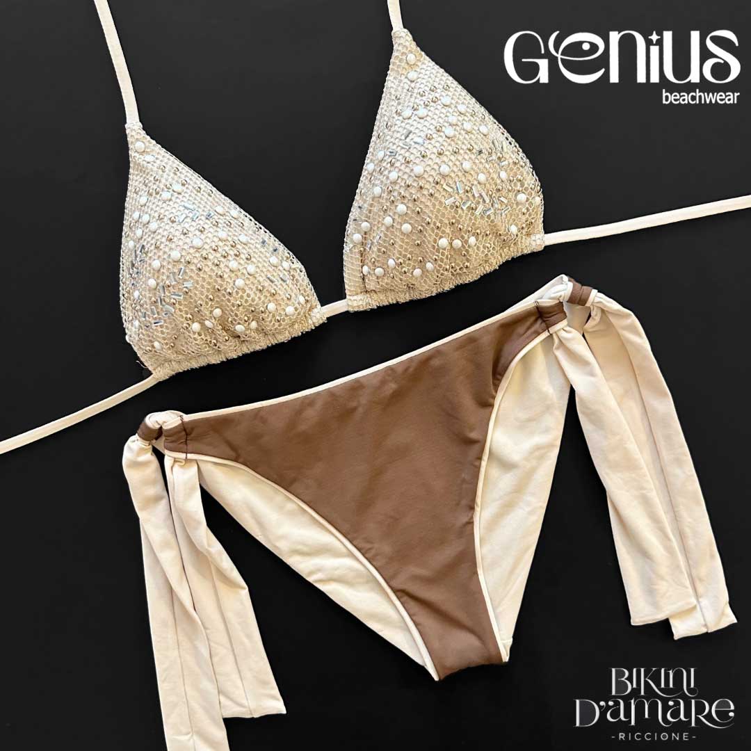 Genius Bikini Triangolo Perla Genius Beachwear