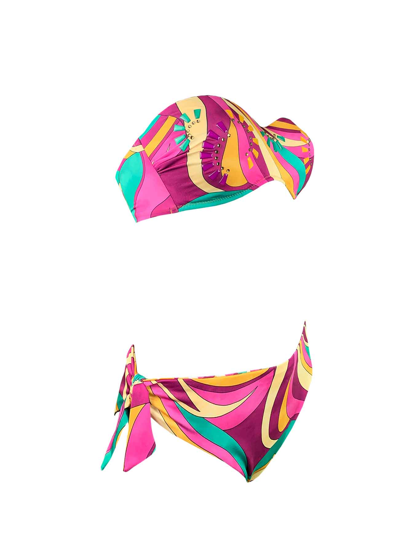 Genius Bikini Balconcino Patty Coloreid Genius Beachwear