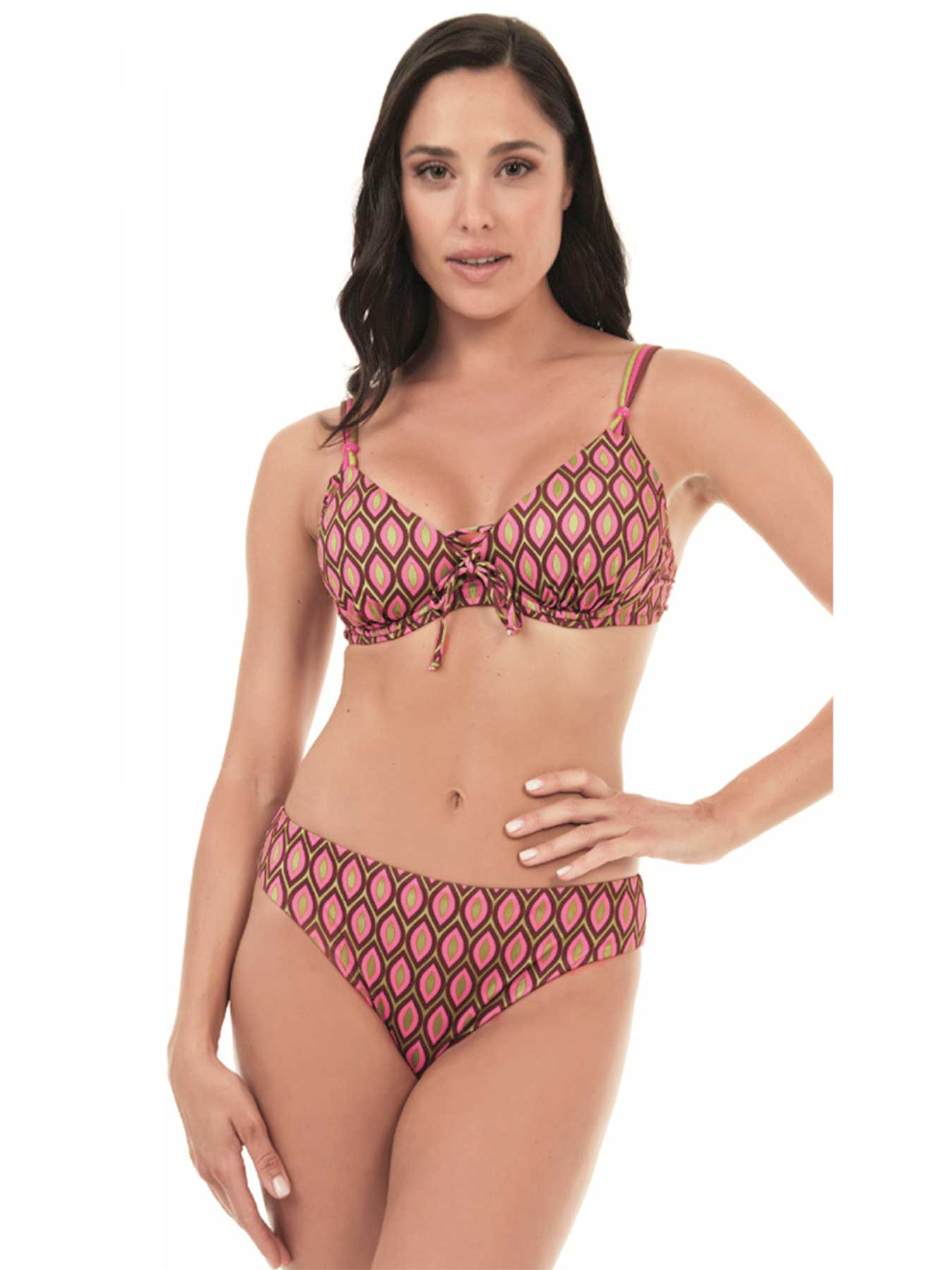 Genius Bikini Brassiere Pinky Goccia Genius Beachwear