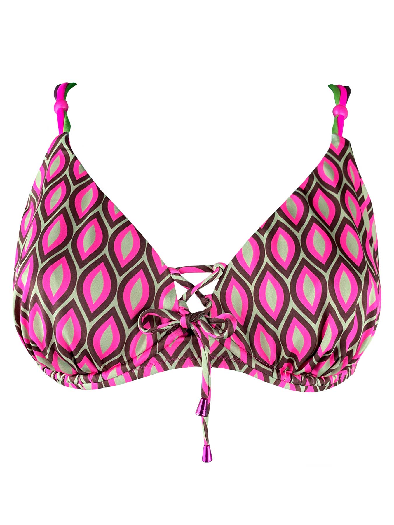 Genius Bikini Brassiere Pinky Goccia Genius Beachwear