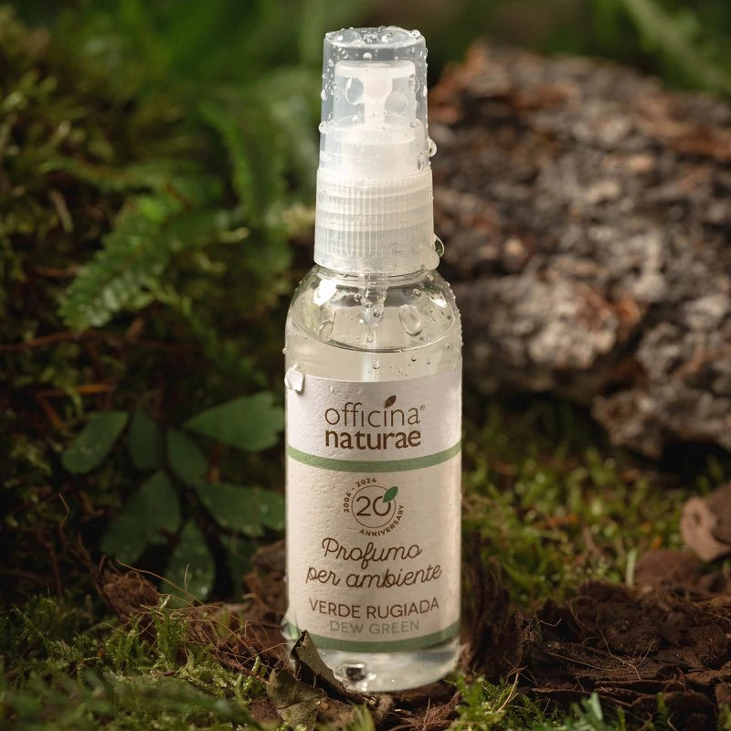 Officina Naturae Verde Rugiada - Profumo per Ambiente Spray Limited Edition 20 Anni Officina Naturae